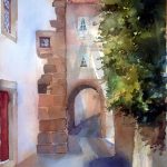 36.Archway in Coimbra